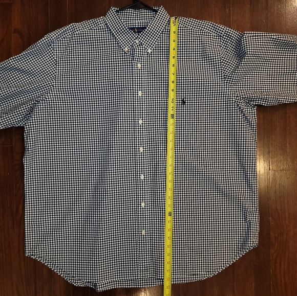 Ralph Lauren Button Down Dress Shirt 2XB (2XL) - Picture 5 of 10
